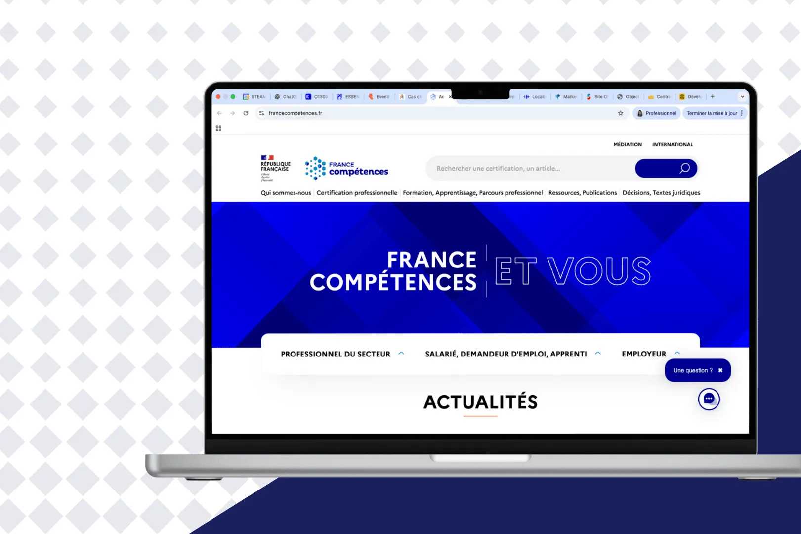 Refonte du SI Certif Pro